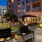 grilling area at dusk